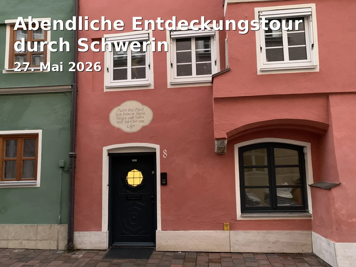 Event: Abendliche Entdeckungstour durch Schwerin