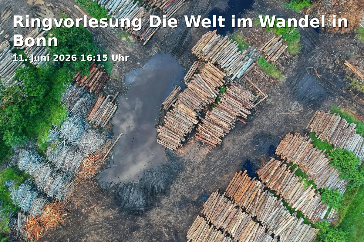 Event: Lecture Series The World in Change in Bonn