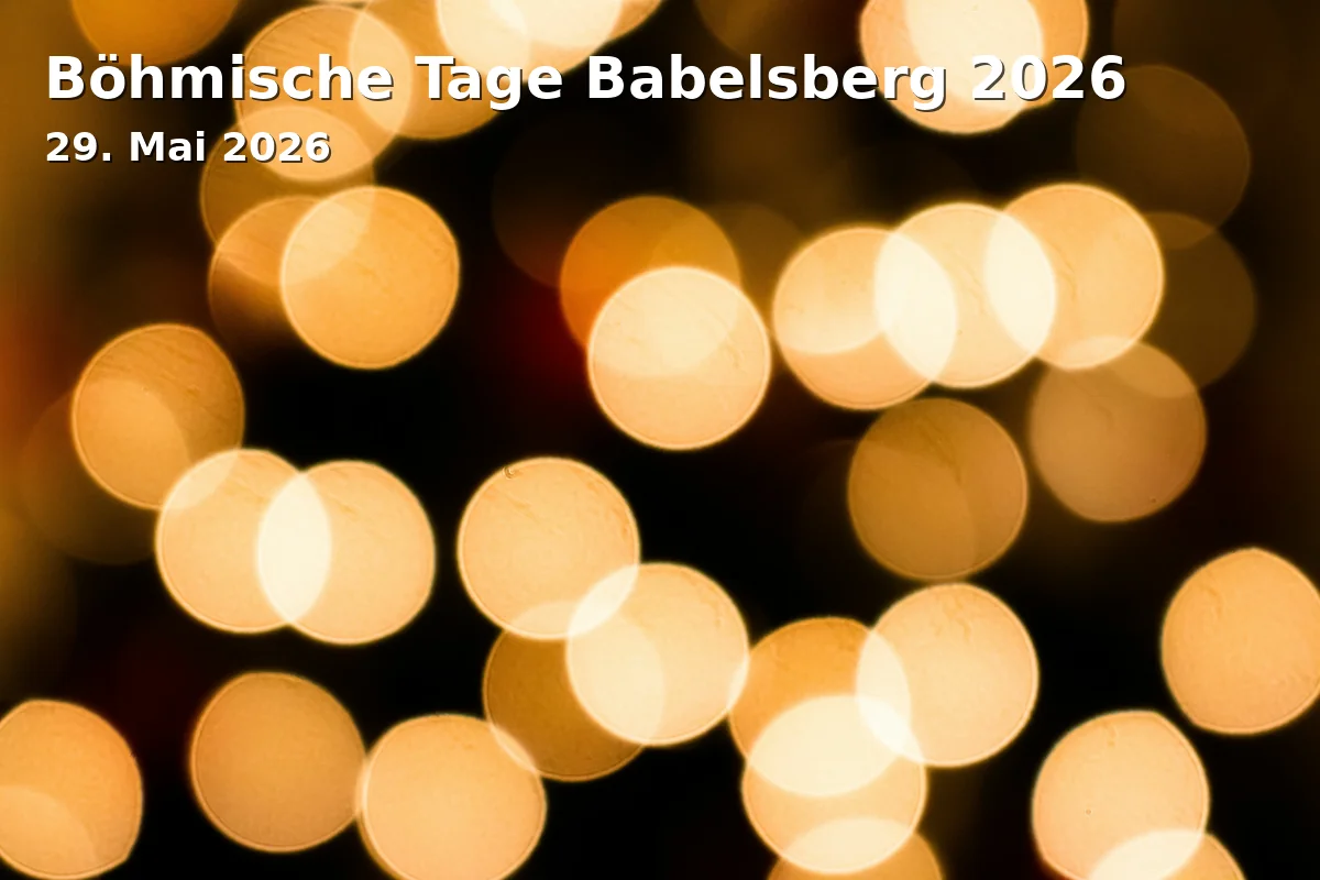 Event: Bohemian Days Babelsberg 2026