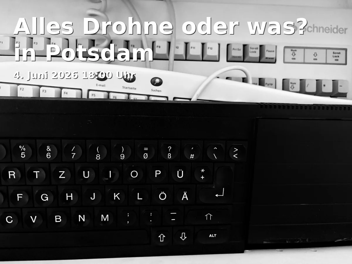 Event: Everything Drone or What? in Potsdam