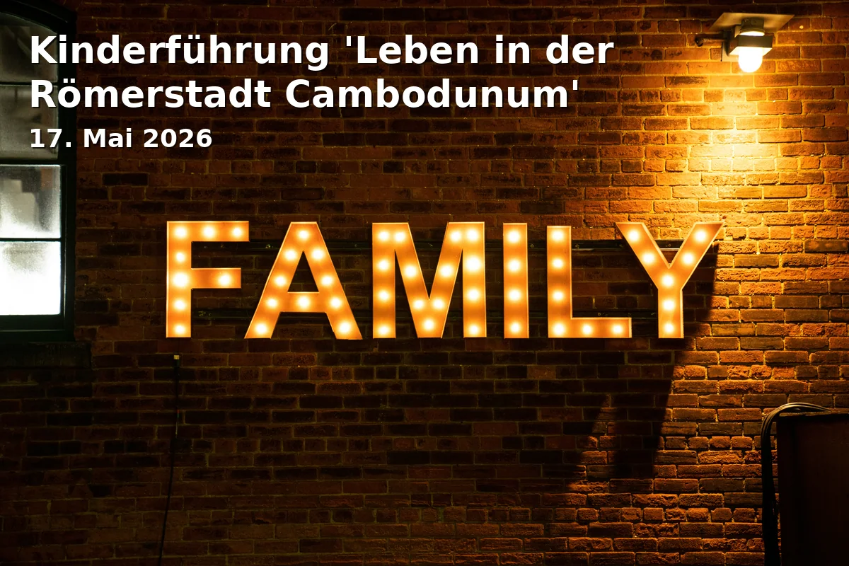 Event: Children's Tour 'Life in the Roman City of Cambodunum'
