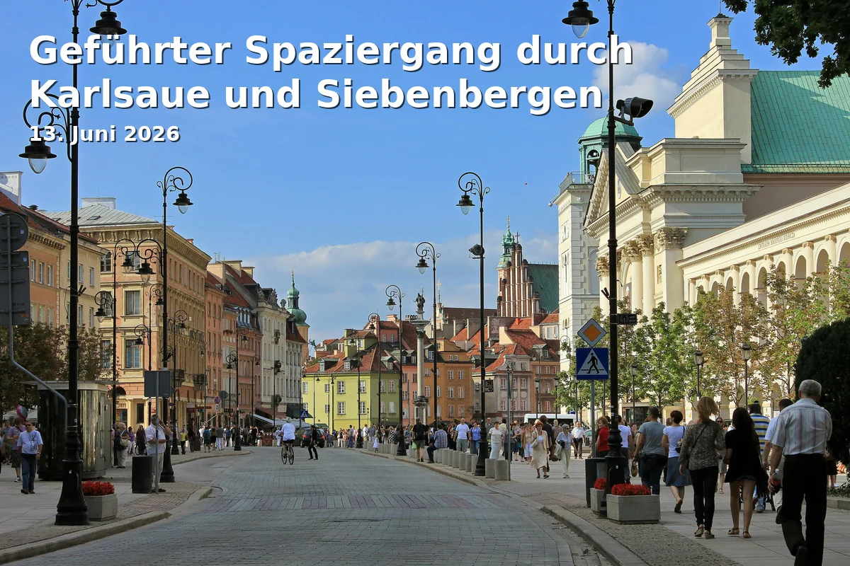 Event: Geführter Spaziergang durch Karlsaue und Siebenbergen