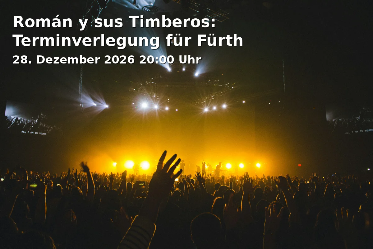 Event: Román y sus Timberos: Rescheduled Date for Fürth