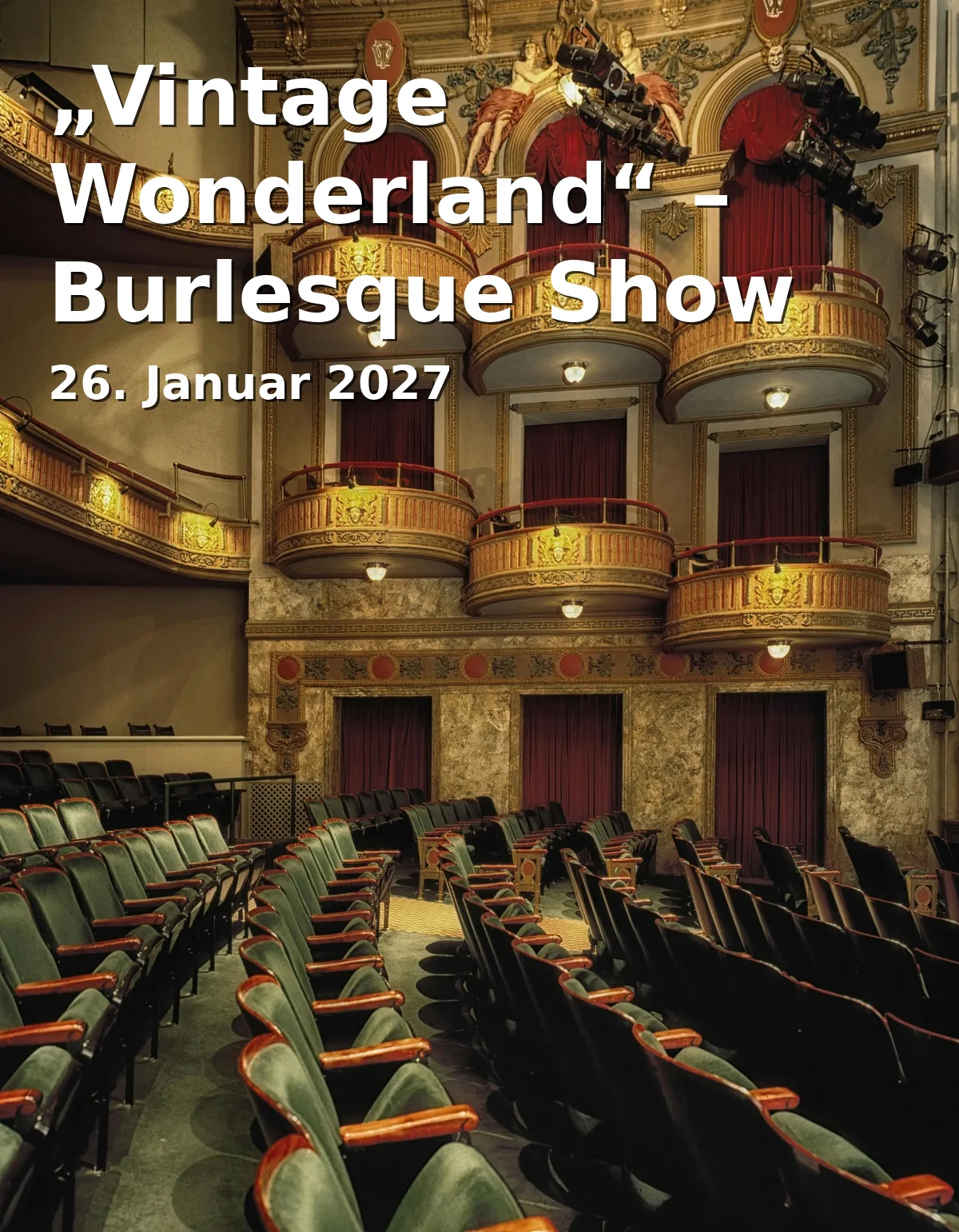 Event: "Vintage Wonderland" – Burlesque Show