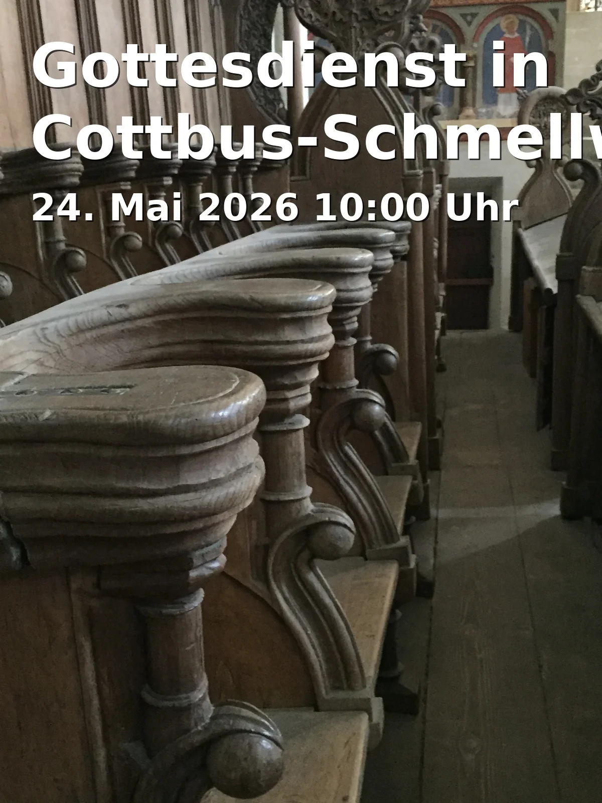 Event: Service in Cottbus-Schmellwitz