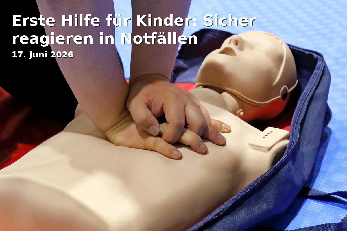 Event: Erste Hilfe für Kinder: Sicher reagieren in Notfällen