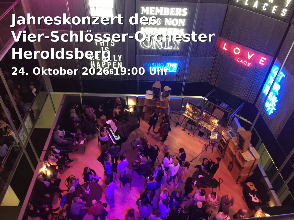 Event: Annual Concert of the Four-Castle Orchestra Heroldsberg