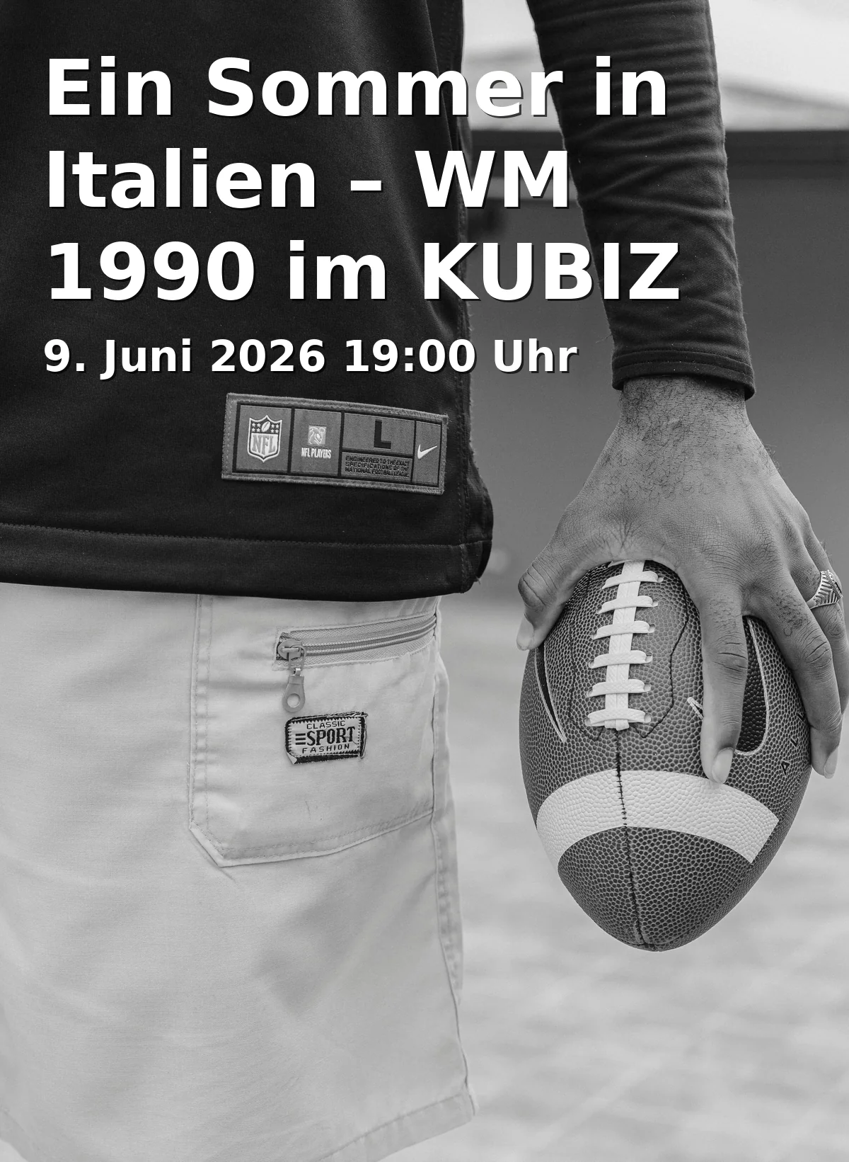 Event: Ein Sommer in Italien – WM 1990 im KUBIZ Unterhaching