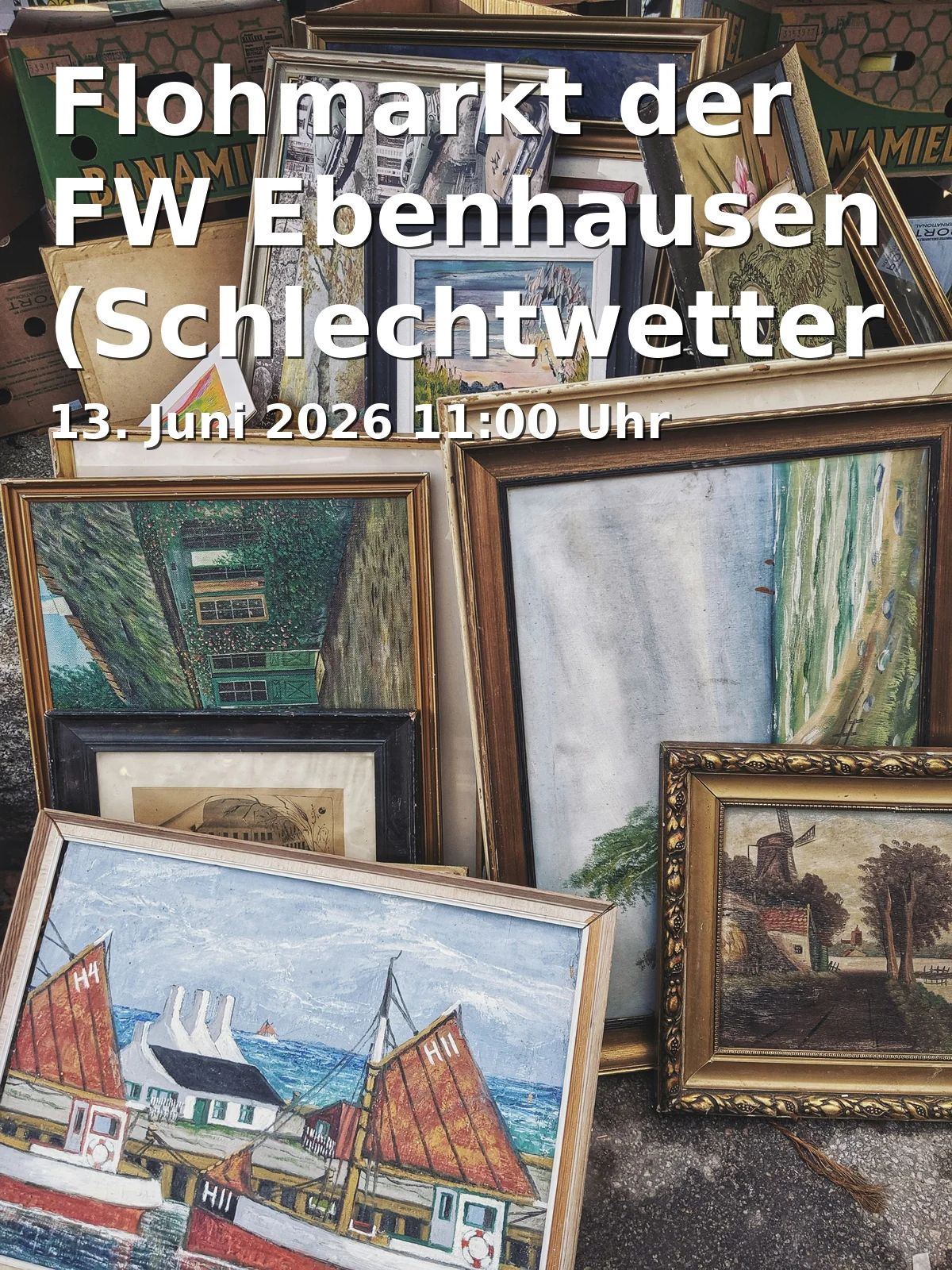 Event: Flohmarkt der FW Ebenhausen (Schlechtwetter Ausweichtermin 20.06.26