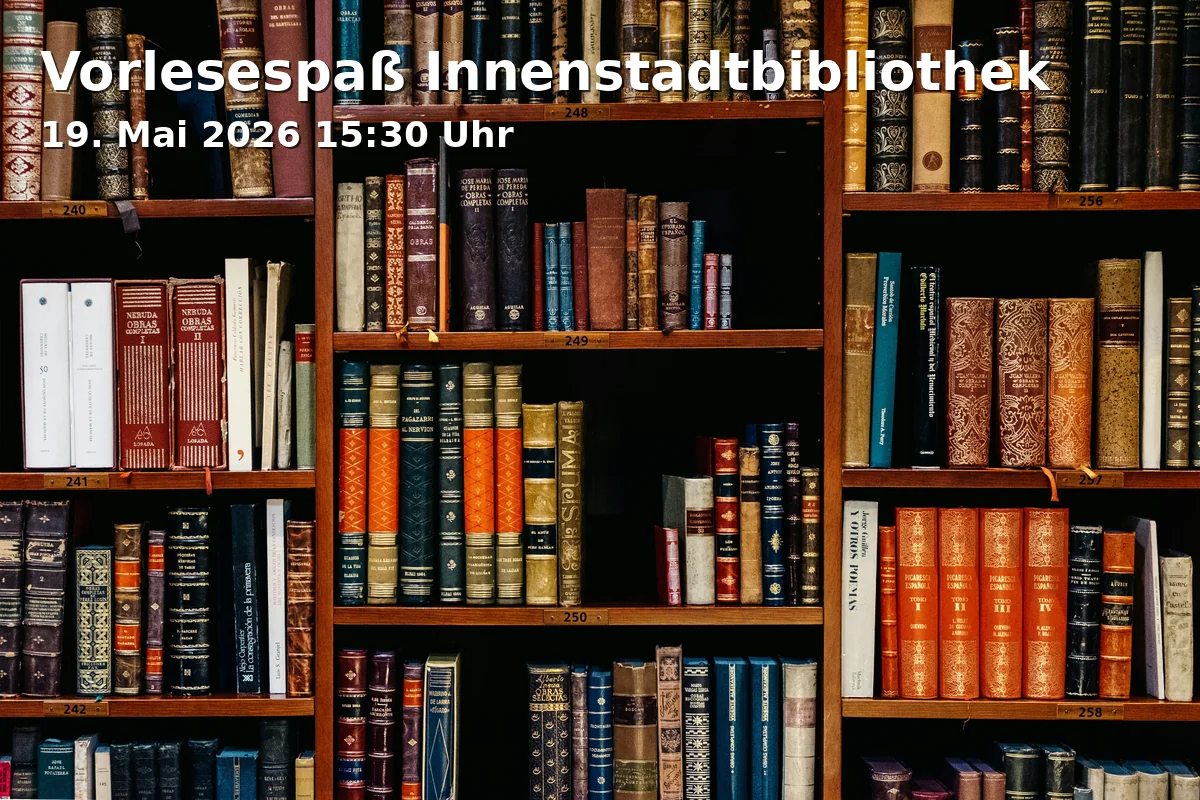 Event: Vorlesespaß Innenstadtbibliothek