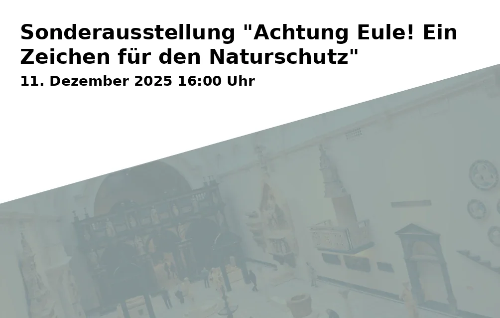 Event: Special Exhibition "Attention Owl! A Sign for Nature Conservation"