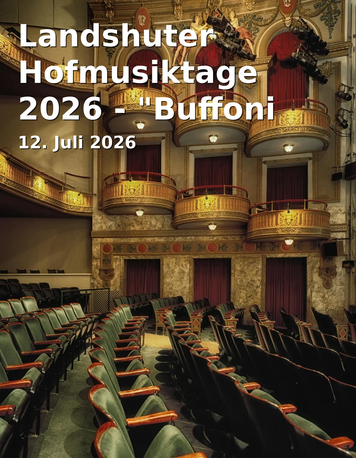 Event: Landshuter Hofmusiktage 2026 - "Buffoni Dispettosi": "Don Giuan"