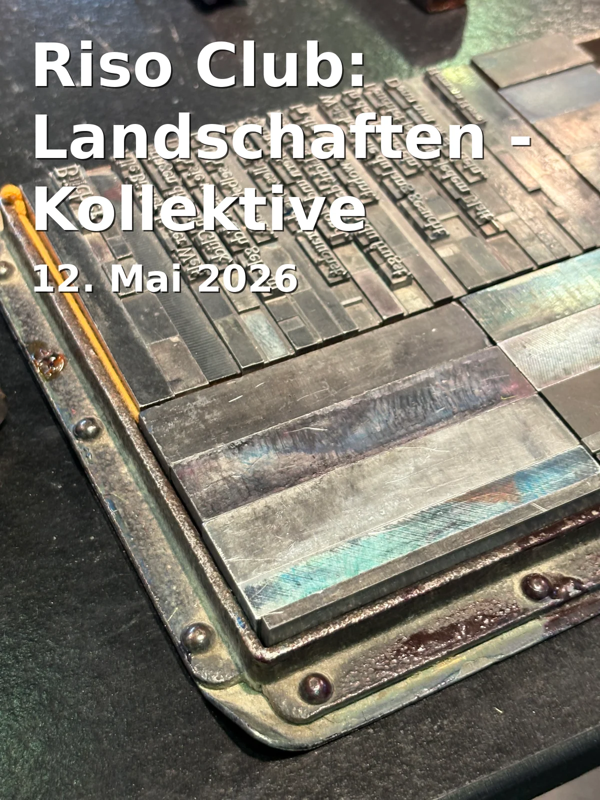 Event: Riso Club: Landschaften - Kollektive Druckwerkstatt