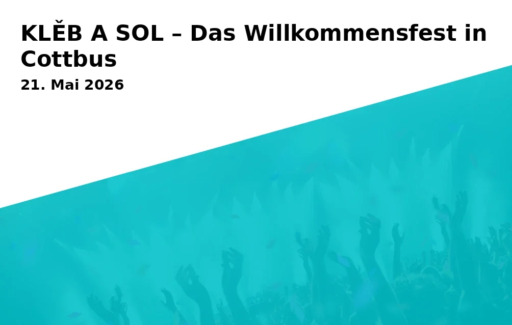 Event: BREAD AND SALT – The Welcome Festival in Cottbus