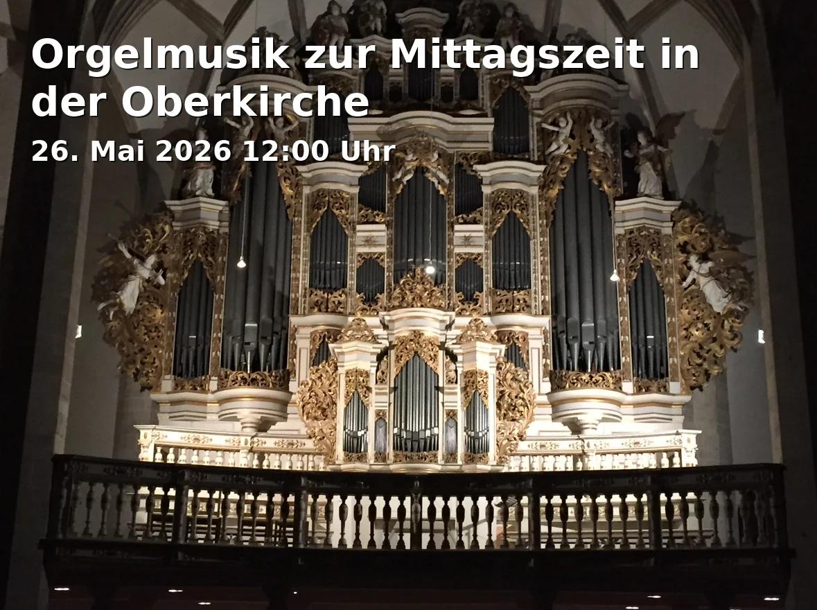 Event: Organ Music at Noon in the Upper Church
