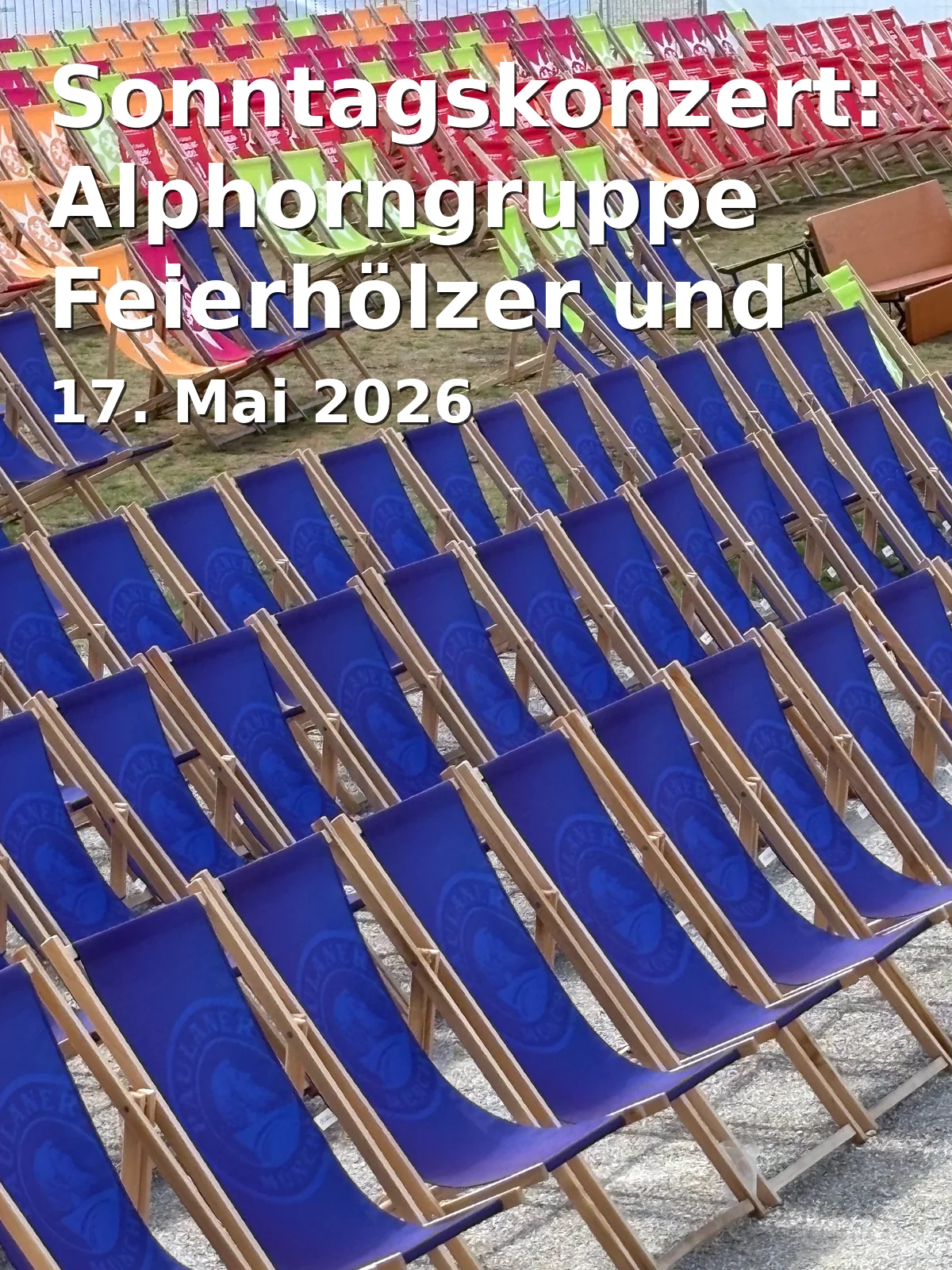 Event: Sunday Concert: Alphorn Group Feierhölzer and The Heusteig Musicians