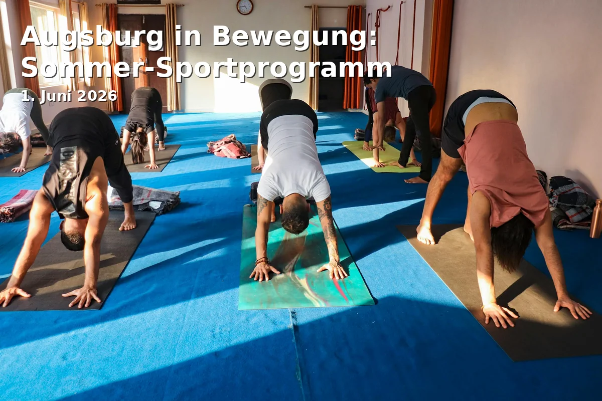 Event: Augsburg in Bewegung: Sommer-Sportprogramm
