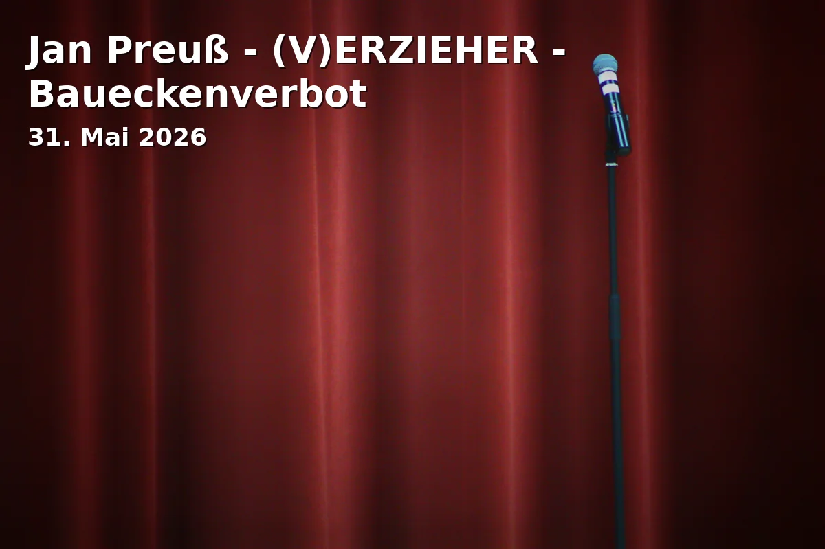 Event: Jan Preuß - (V)ERZIEHER - Building Ban