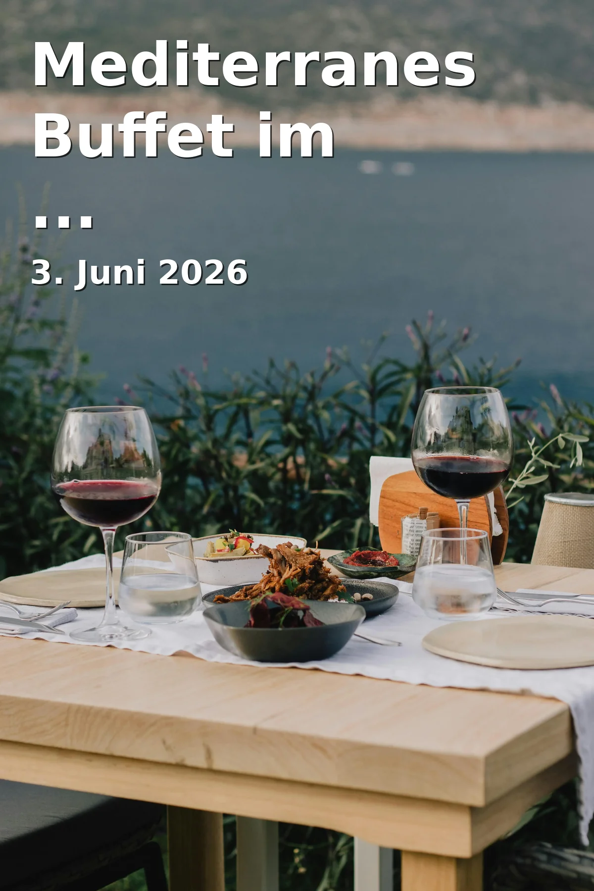 Event: Mediterranes Buffet im GÜTERBAHNHOF