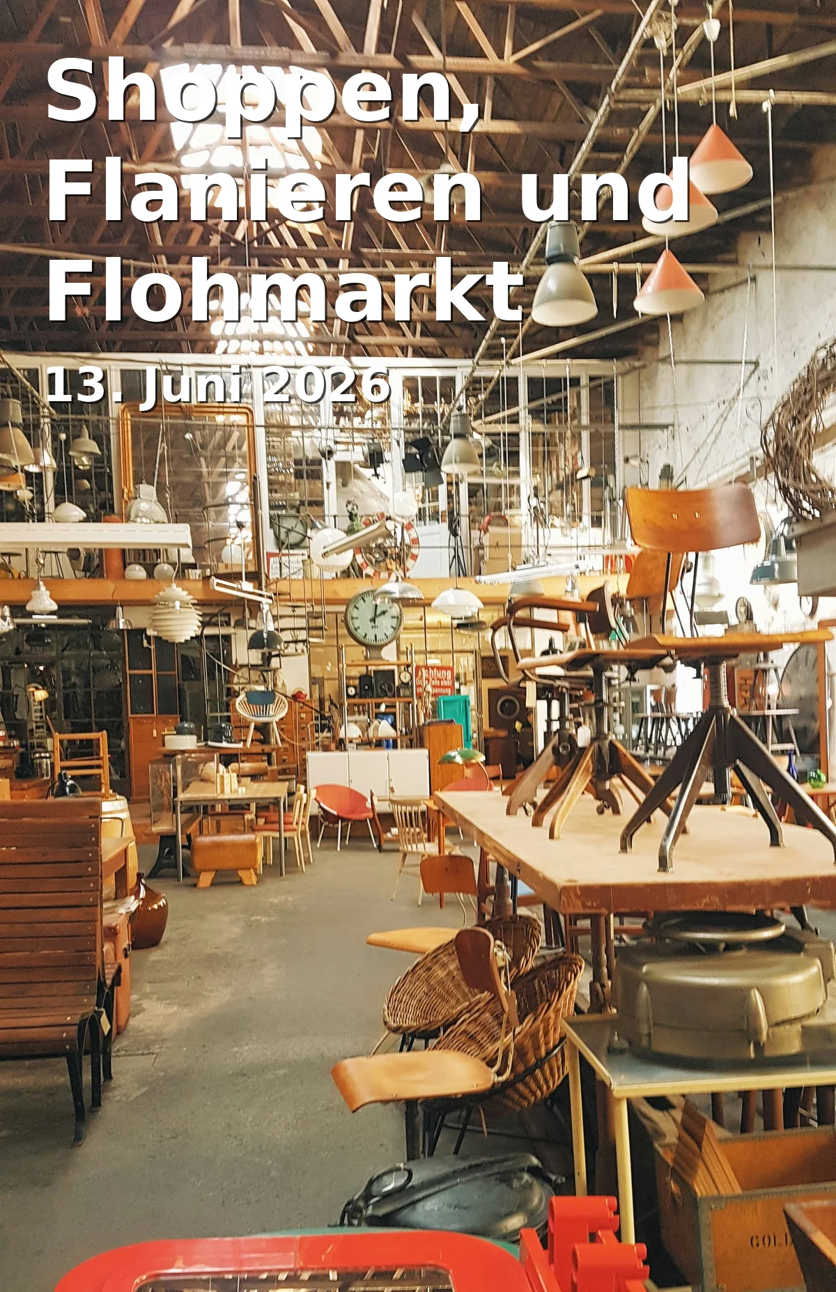 Event: Shoppen, Flanieren und Flohmarkt 'Kinderkram'