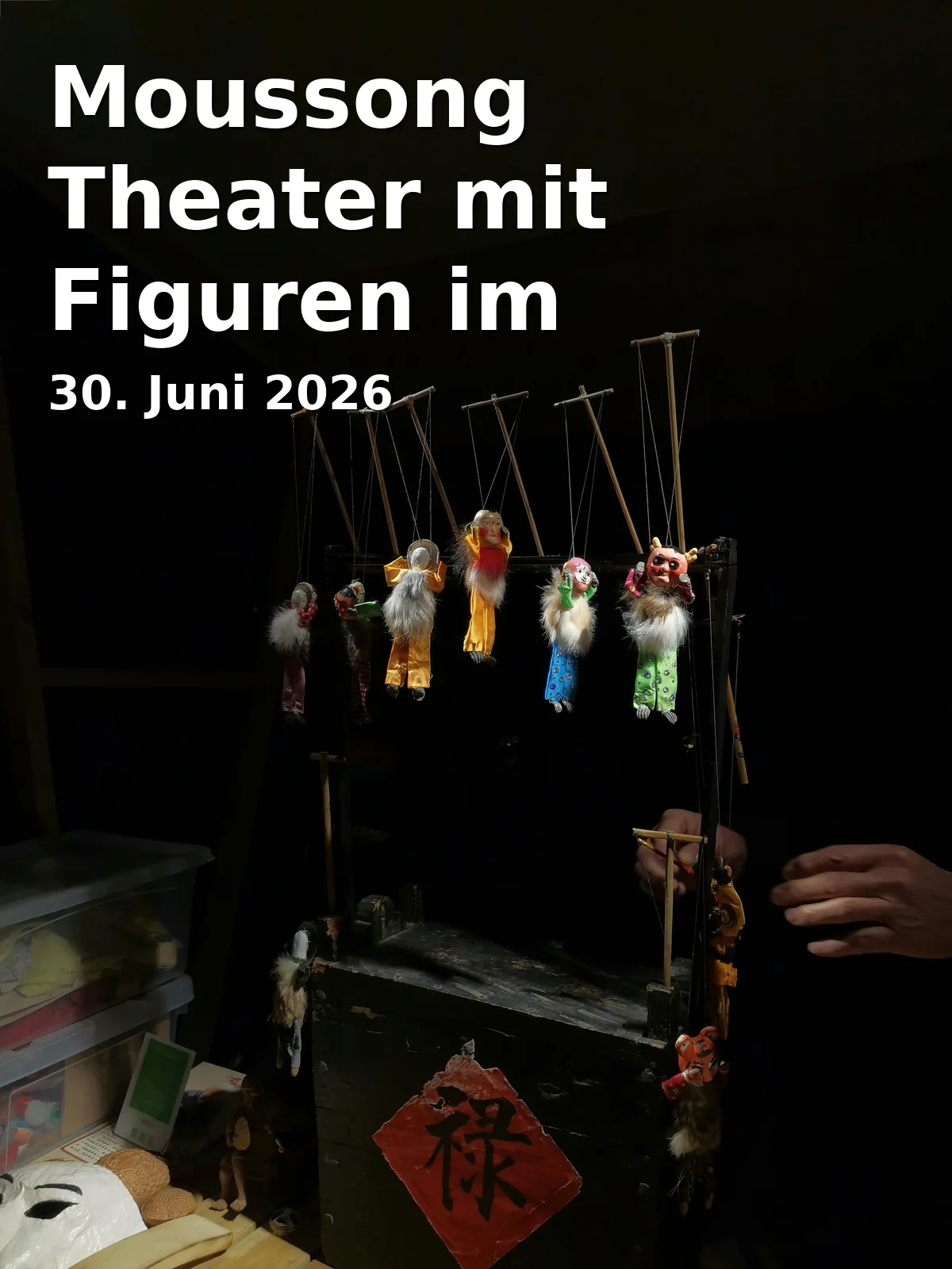 Event: Moussong Theater mit Figuren im Kulturhaus abraxas