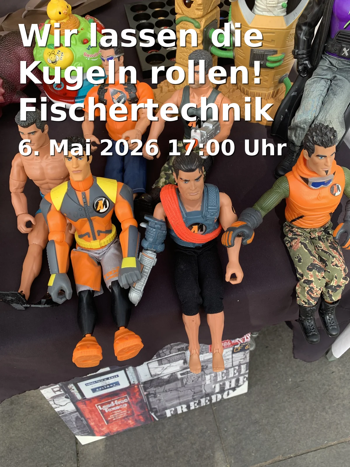Event: Let the Marbles Roll! Fischertechnik for Building, tinkering and Wondering