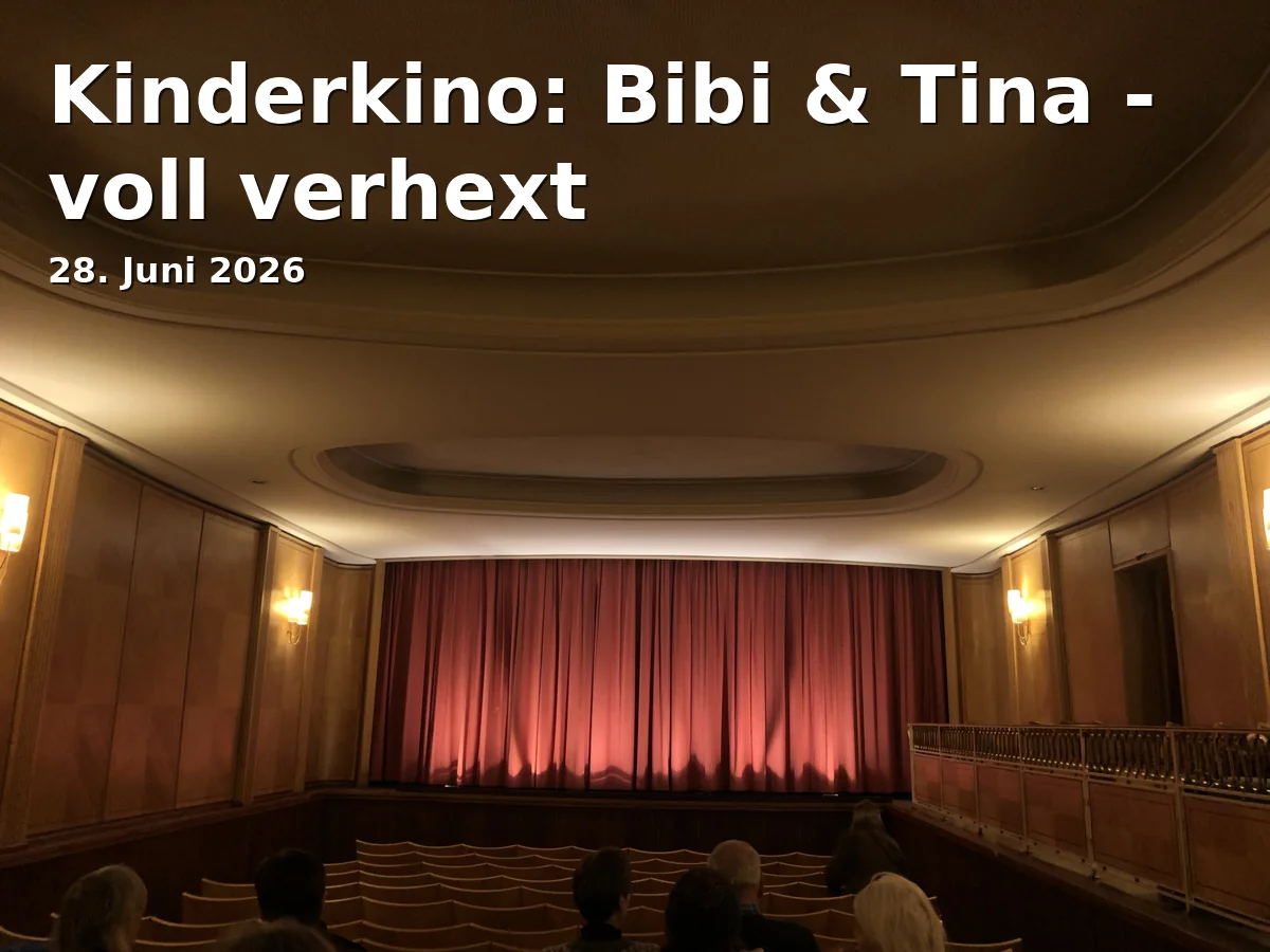 Event: Kinderkino: Bibi & Tina - voll verhext