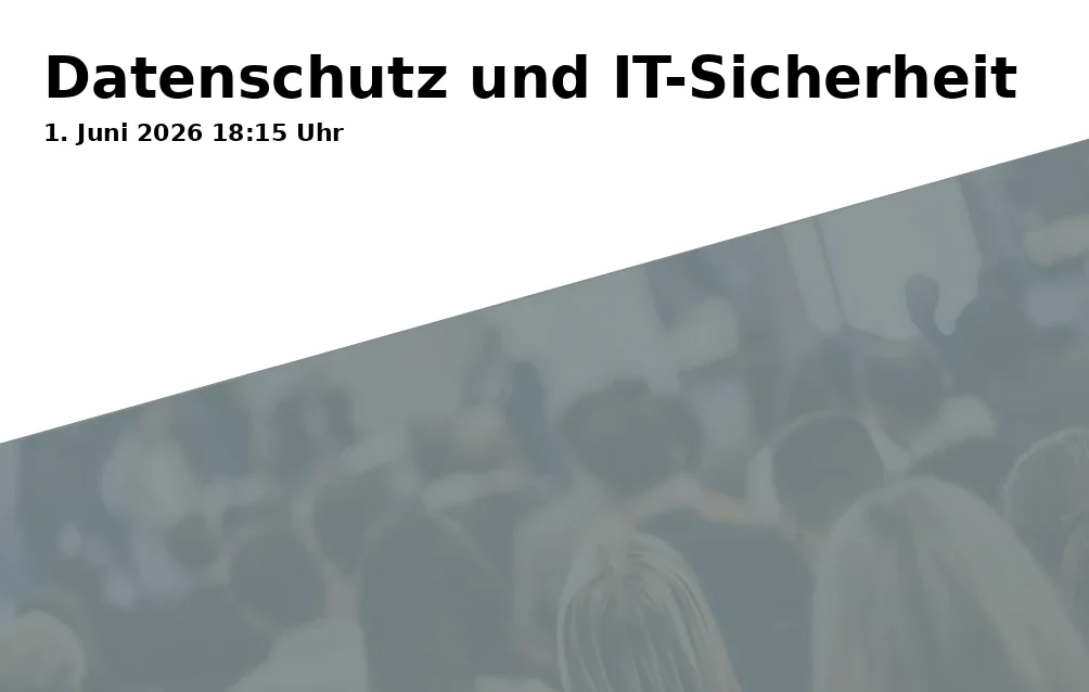 Event: Datenschutz und IT-Sicherheit
