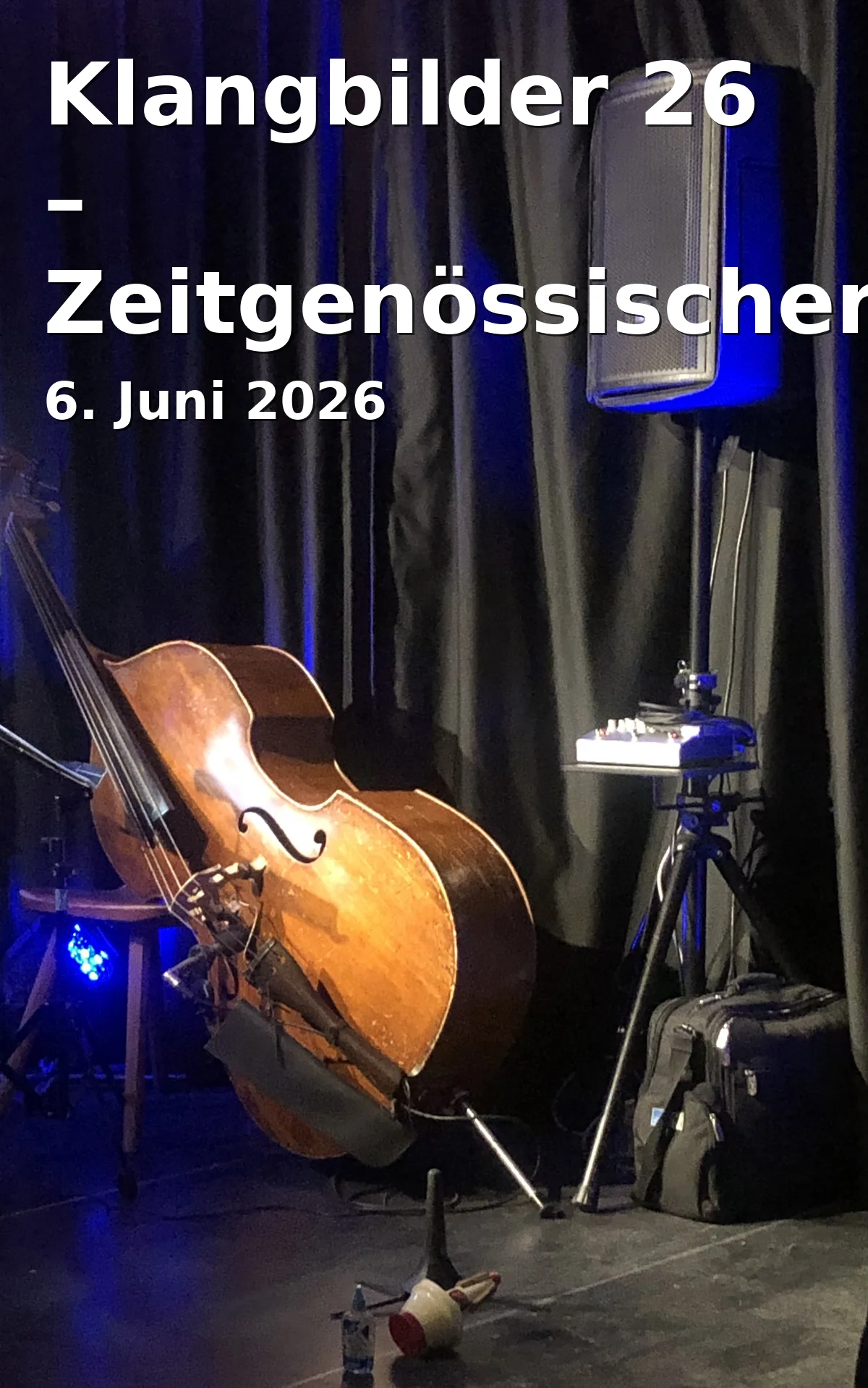 Event: Klangbilder 26 – Zeitgenössischer Jazz und Improvisierte Musik