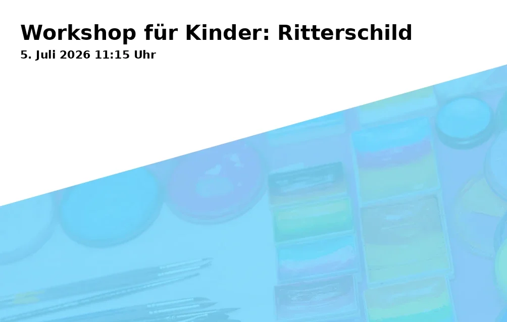 Event: Workshop for Kids: Knight's Shield