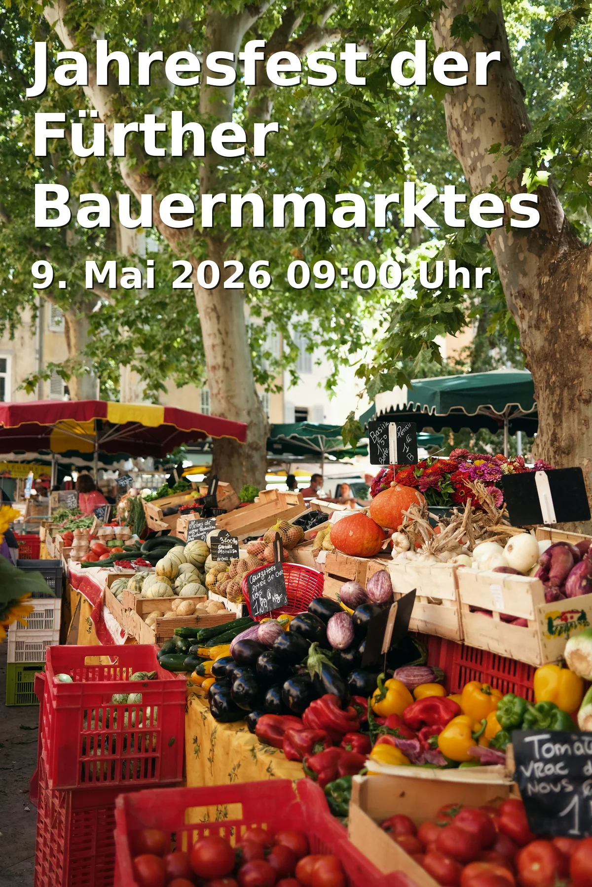 Event: Jahresfest der Fürther Bauernmarktes