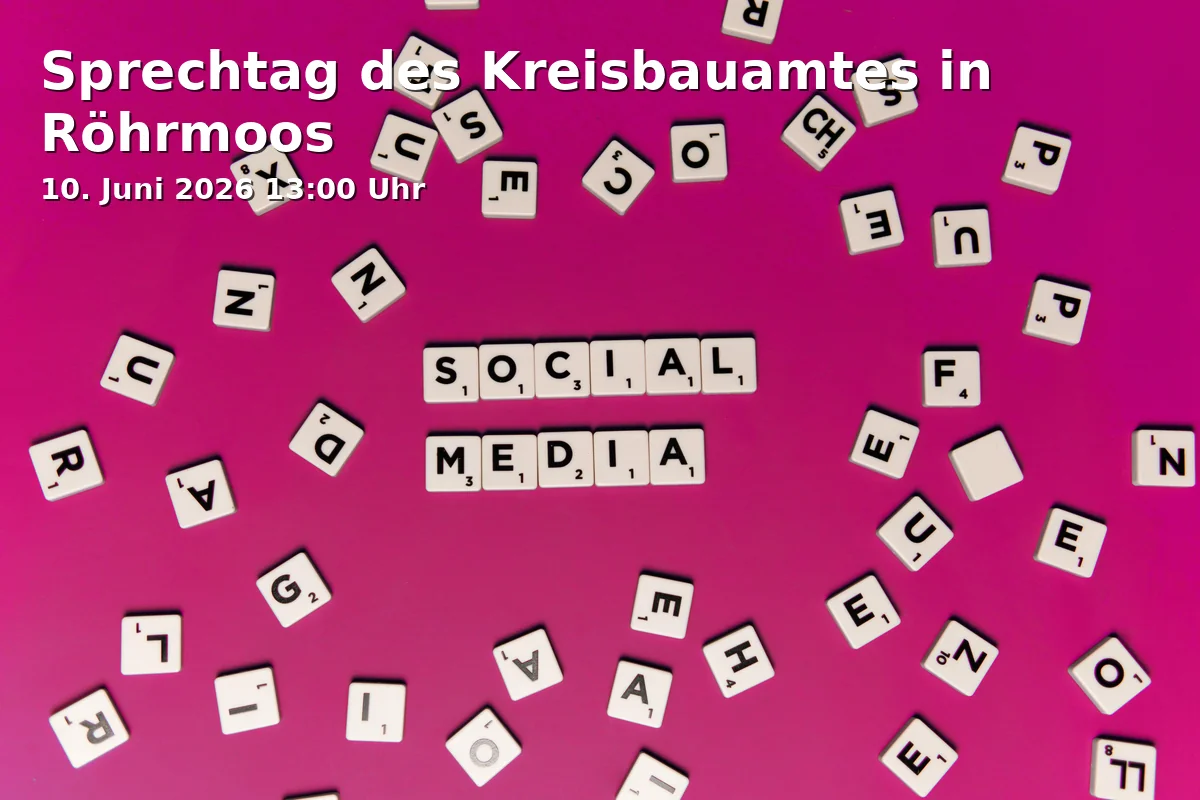 Event: Consultation Day of the District Building Office in Röhrmoos