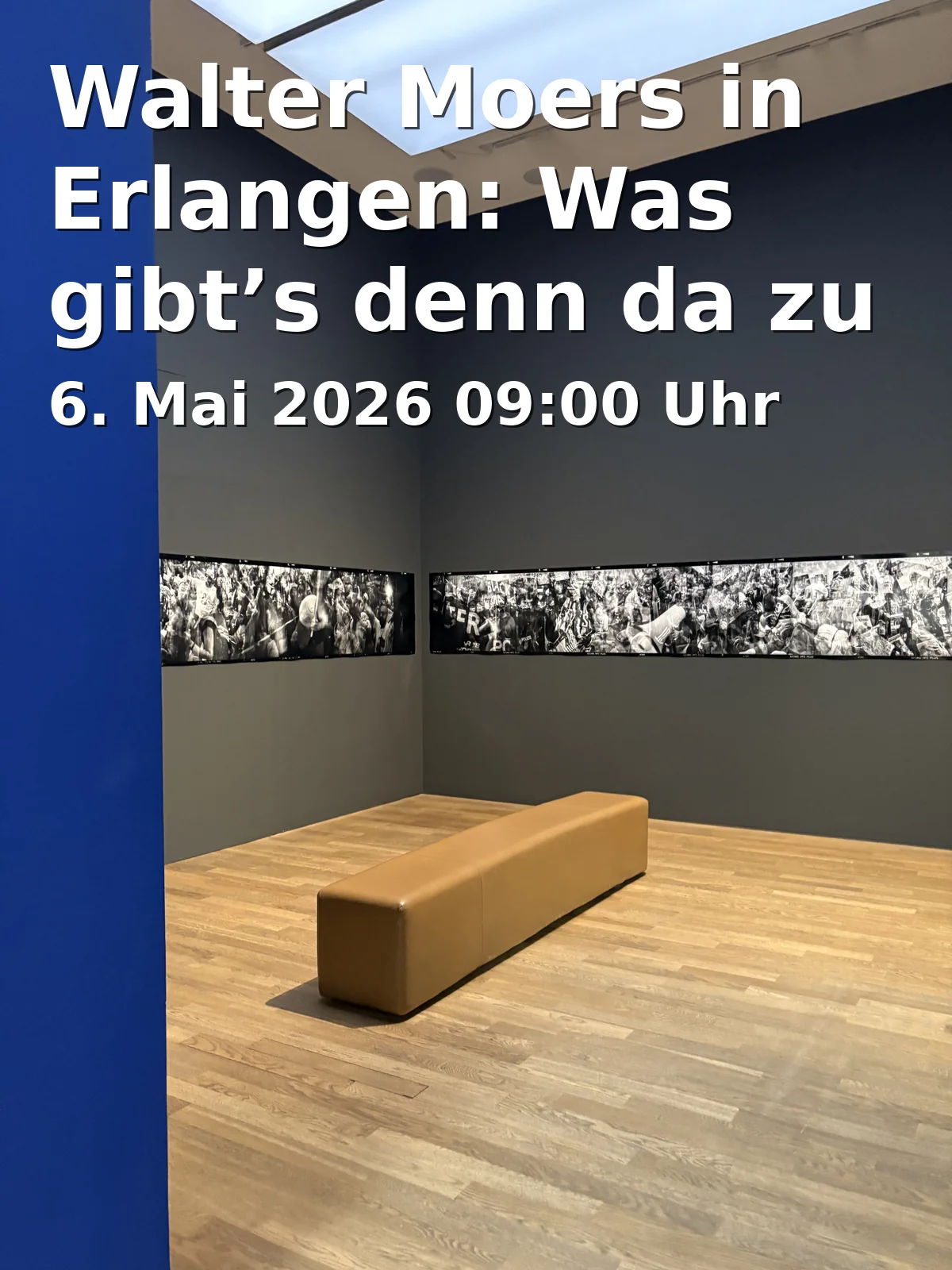 Event: Walter Moers in Erlangen: What’s there to laugh about?