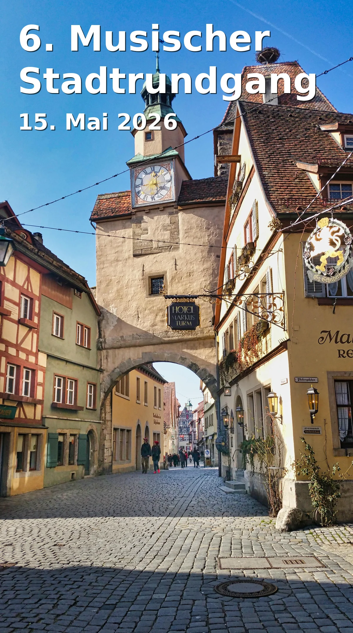 6. Musischer Stadtrundgang