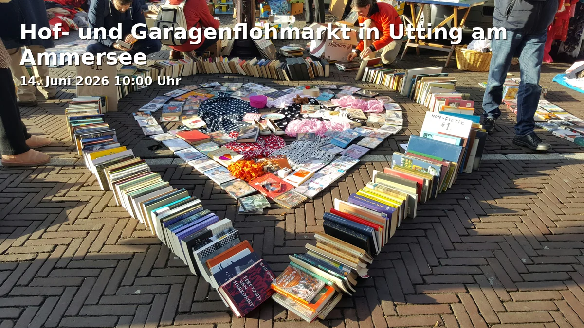 Event: Hof- und Garagenflohmarkt in Utting am Ammersee