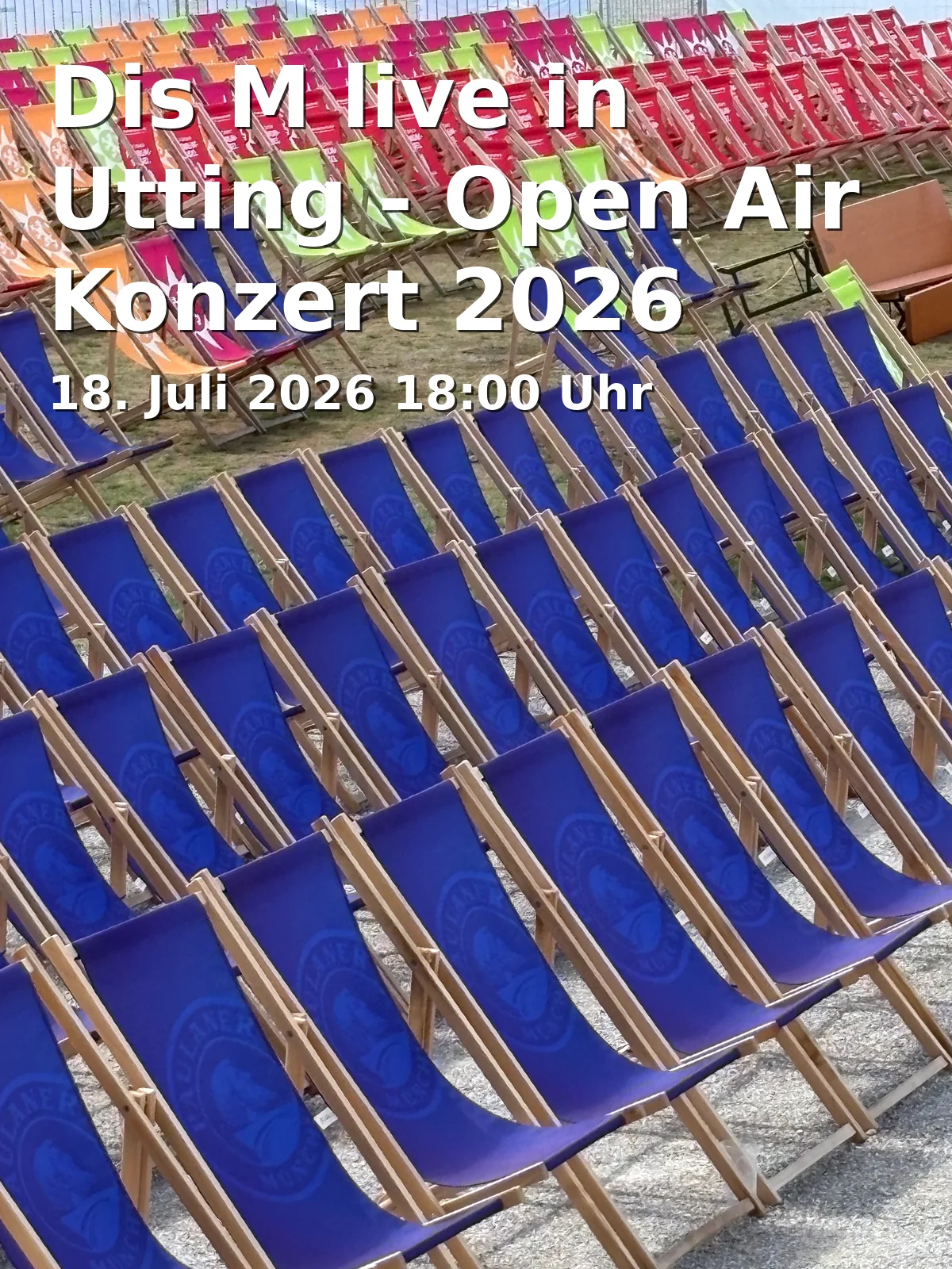 Event: Dis M live in Utting - Open Air Konzert 2026