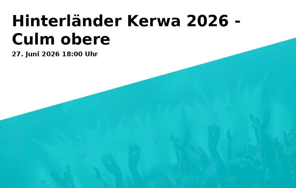 Event: Hinterländer Kerwa 2026 - Culm obere