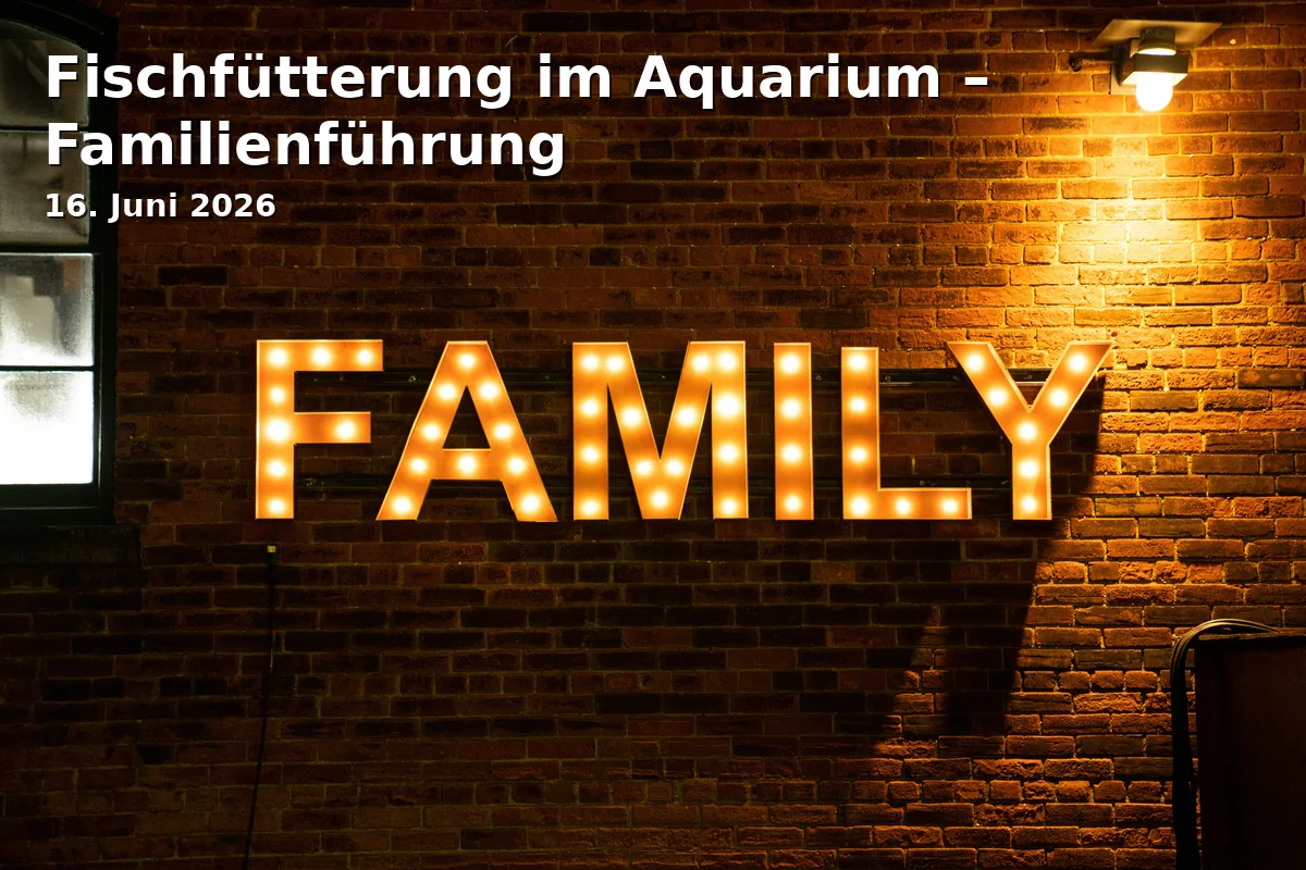 Event: Fish Feeding in the Aquarium – Family Tour