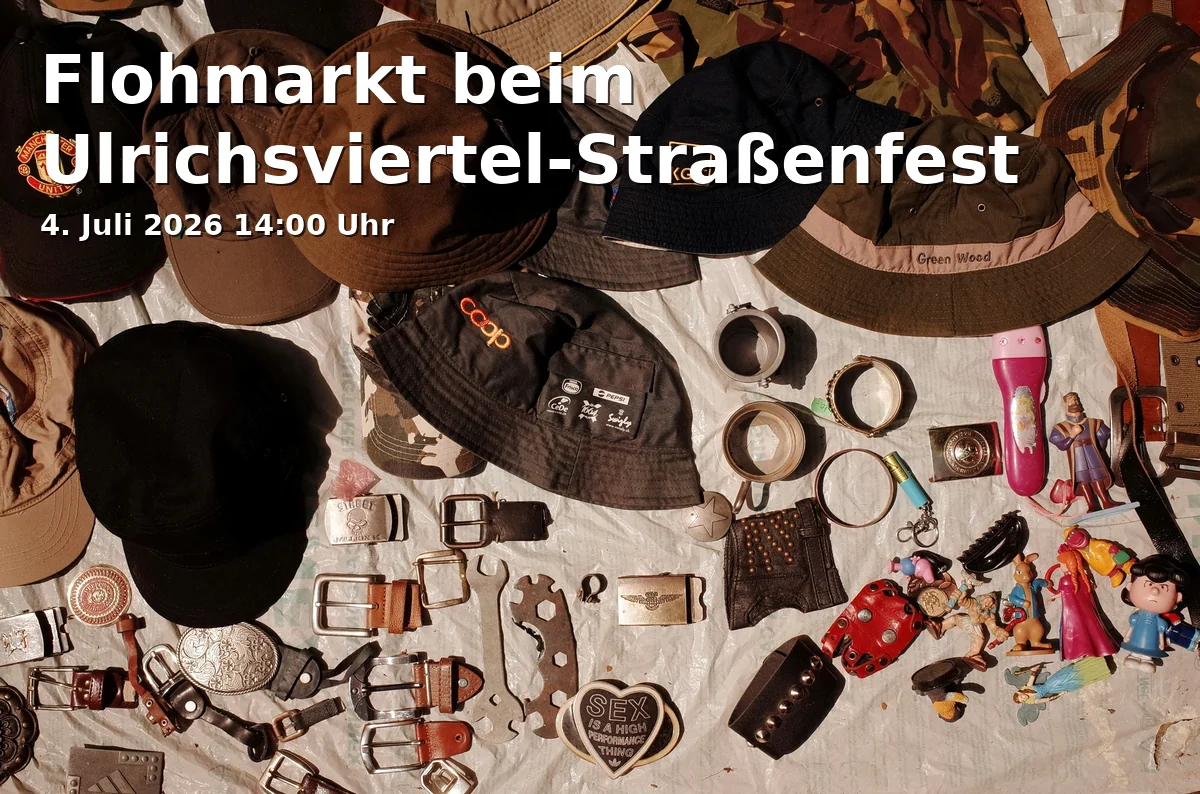 Event: Flea Market at the Ulrichsviertel Street Festival