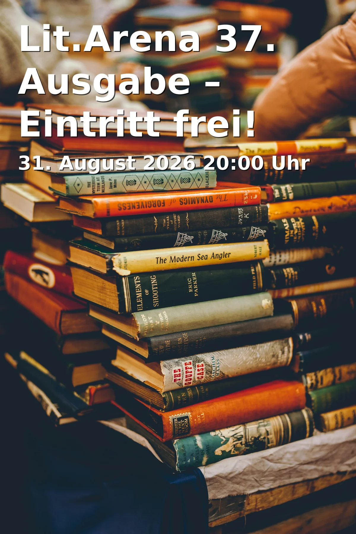 Event: Lit.Arena 37th Edition – Free Admission!