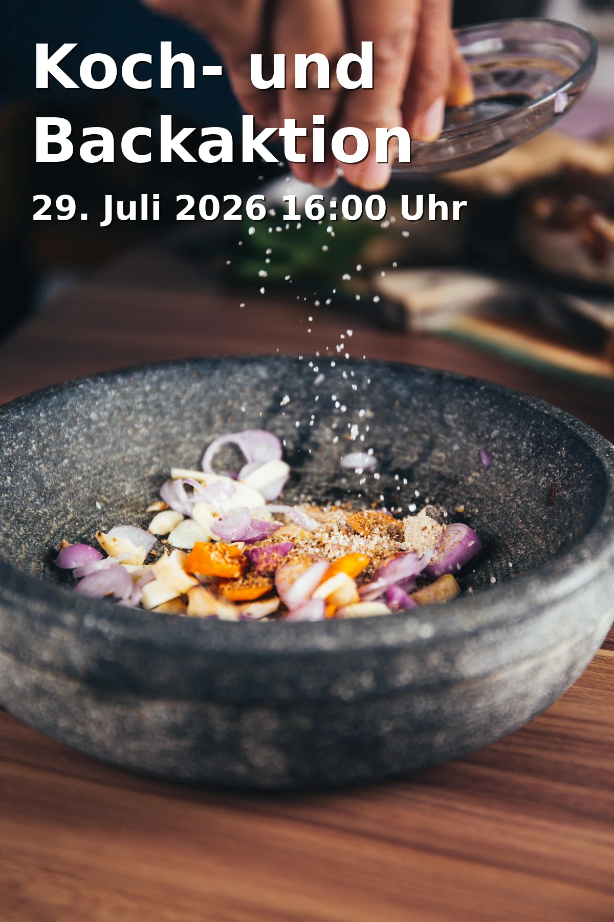Event: Cooking and Baking Action