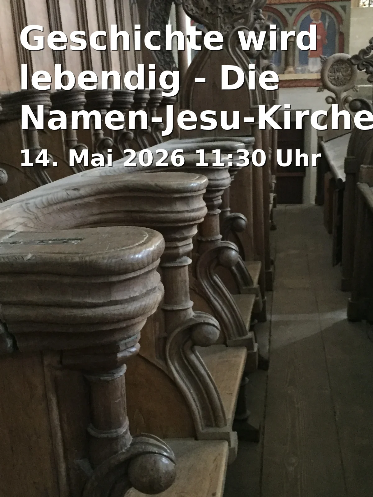 Event: History Comes Alive - The Church of the Name of Jesus in Bonn