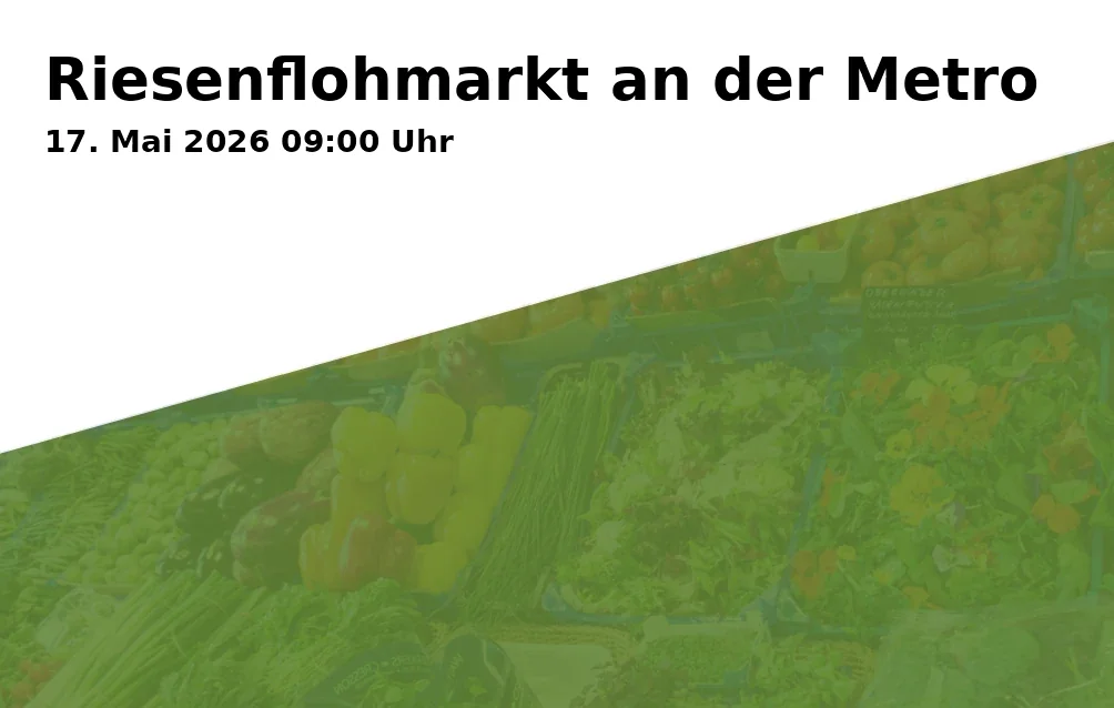 Event: Giant Flea Market at the Metro