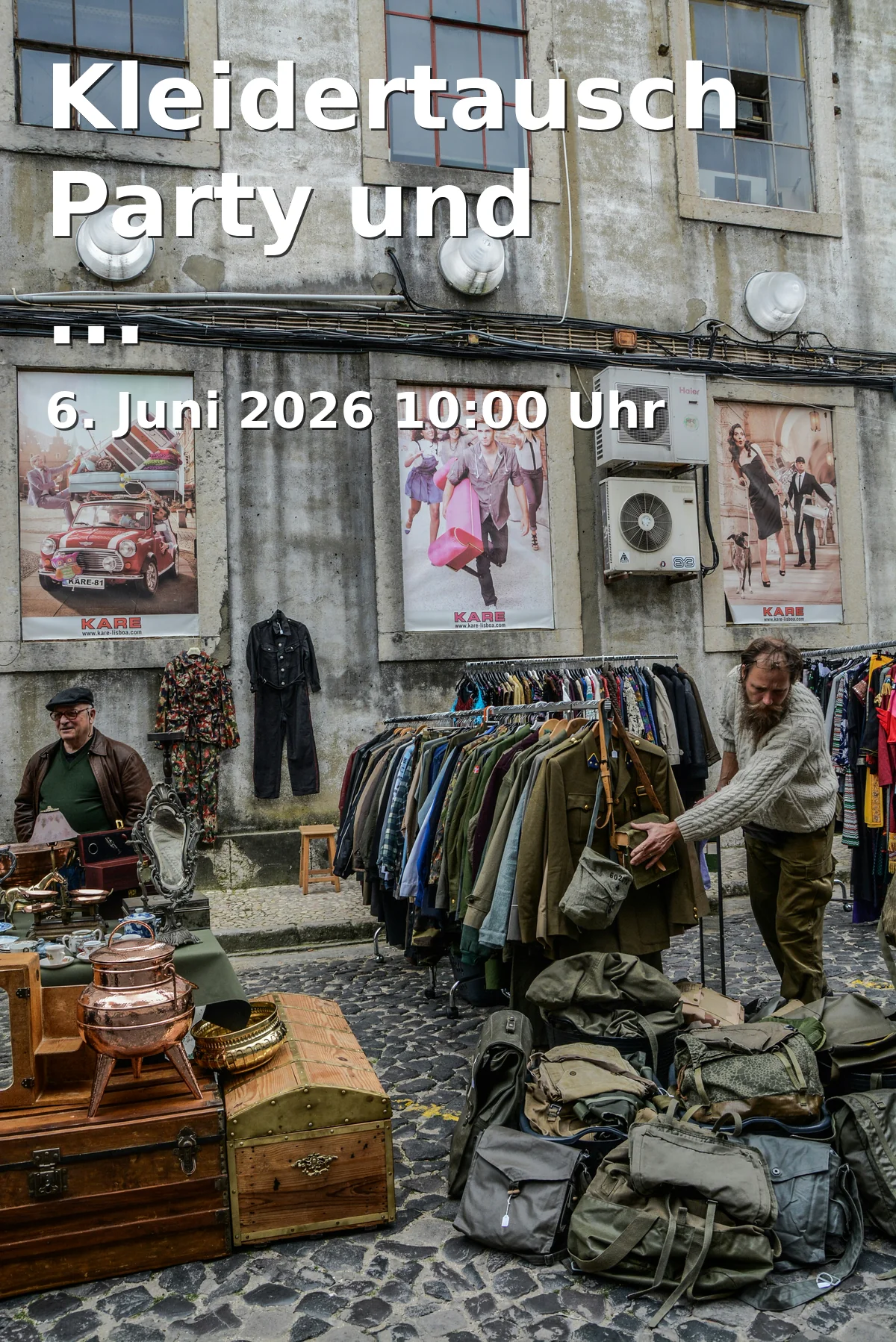 Event: Clothing Swap Party and Picnic Blanket Flea Market