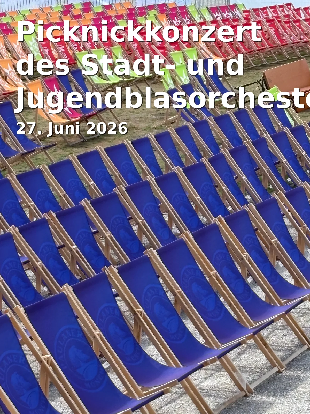 Event: Picknickkonzert des Stadt- und Jugendblasorchesters Ansbach in Stadtgraben Ansbach, Ansbach on 27. Juni 2026