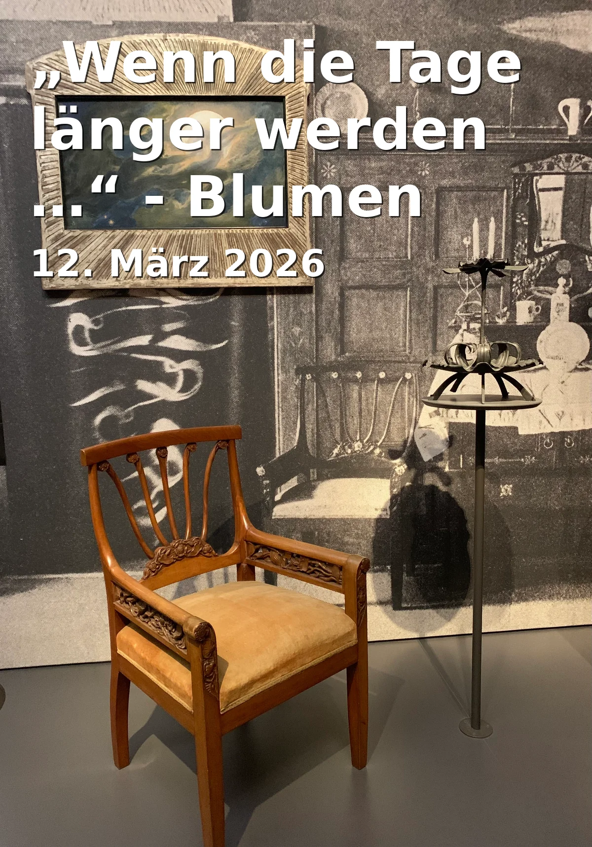 Event: „Wenn die Tage länger werden …“ - Blumen und Landschaften von Prof. Hannes Döllel