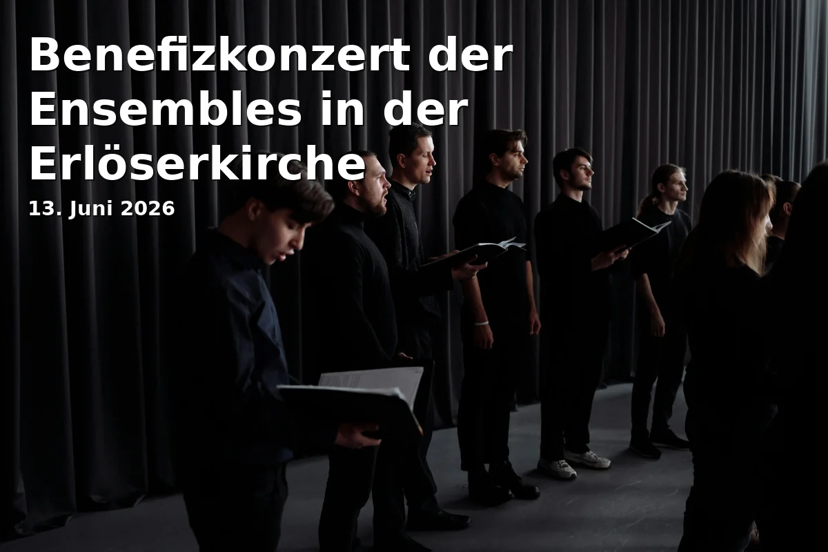 Event: Benefizkonzert der Ensembles in der Erlöserkirche