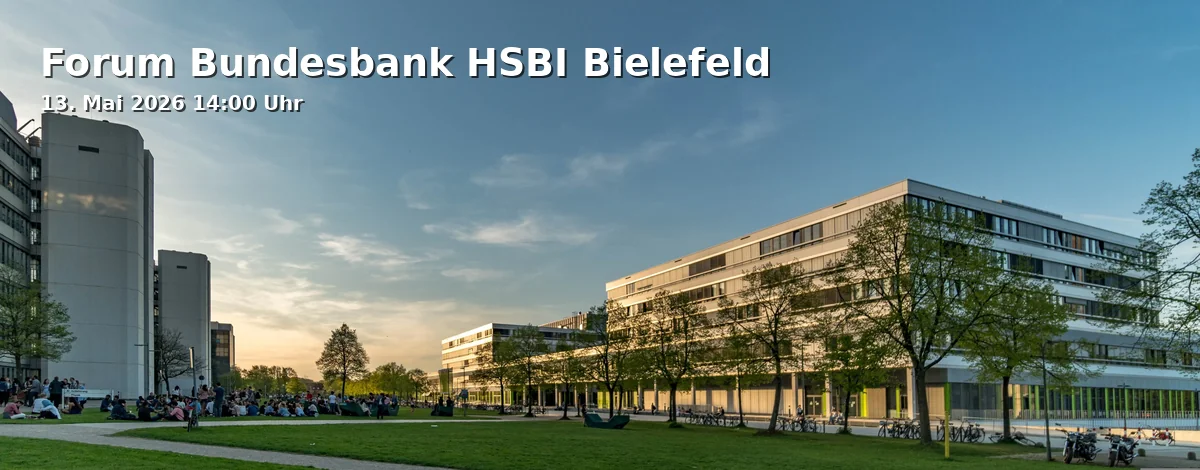 Event: Bundesbank Forum HSBI Bielefeld