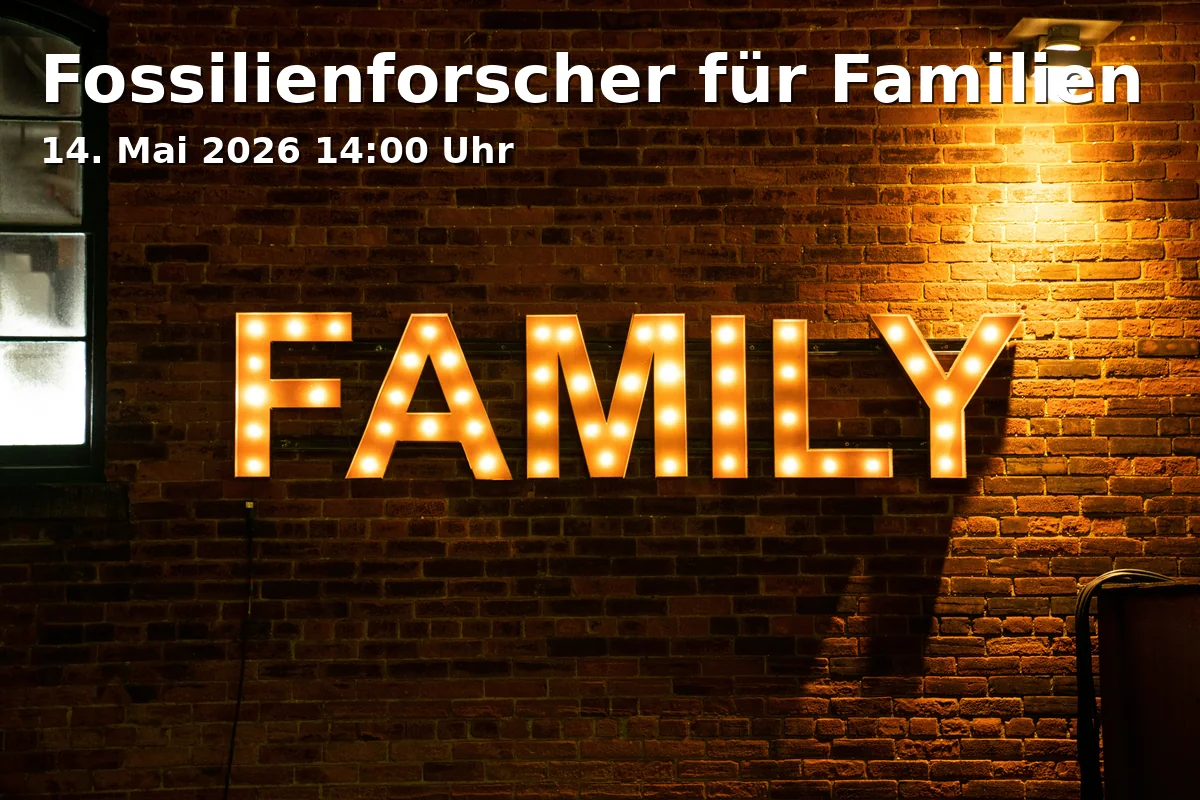 Event: Fossil Researchers for Families