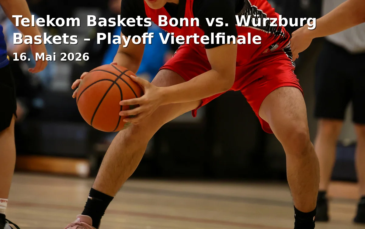 Event: Telekom Baskets Bonn vs. Würzburg Baskets – Playoff Quarterfinal